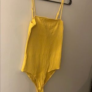 Yellow tank Body suit 💛